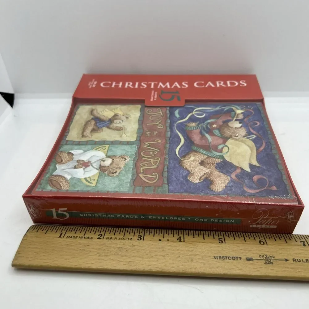 New Christmas Cards Happy Holidays Joy To The World 15 Cards And Envelopes‎